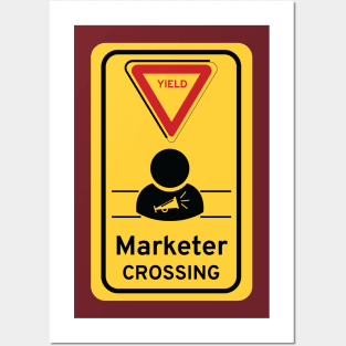 Marketer Crossing Posters and Art